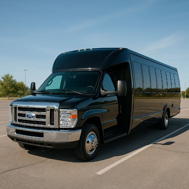 Evanston Coach Bus Service 18 Passenger Minibus