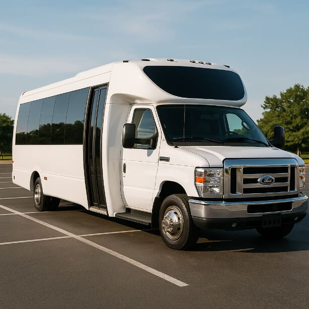 Evanston Coach Bus Service 20 Passenger Minibus